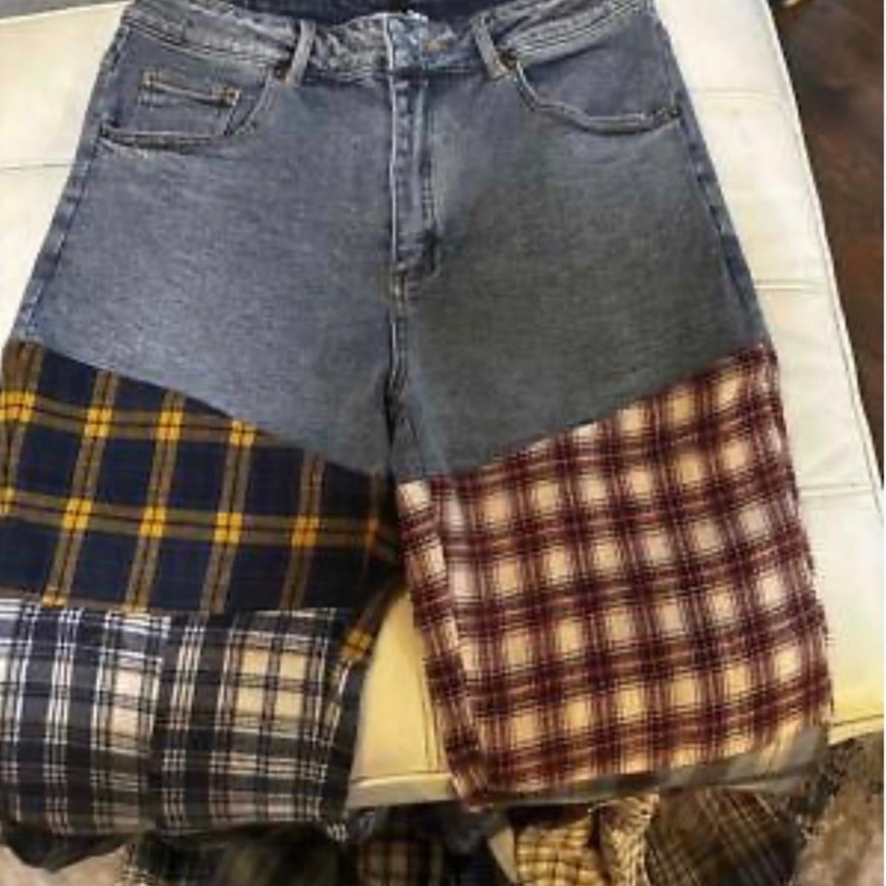 REHAB LAB PATCHWORK JEANS - Picture 2 of 6
